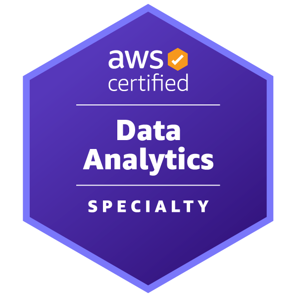 AWS-Certified-Data-Analytics-Specialty - AWS Certified Data Analytics Specialty
