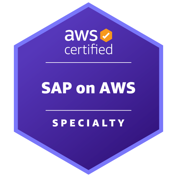 AWS-Certified-SAP-on-AWS-Specialty - AWS Certified SAP on AWS Specialty