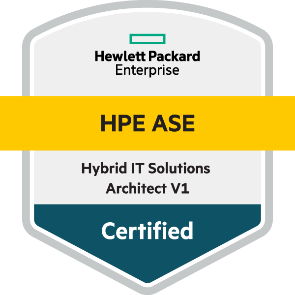HPE0-S57 - HPE ASE - Hybrid IT Solutions Architect V1